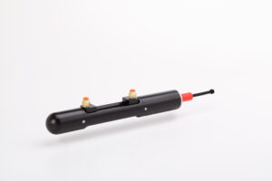 LISST-Tau with flow through chamber installed