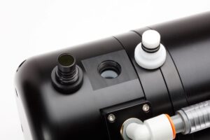 Hyper-a close-up of ND and std plug